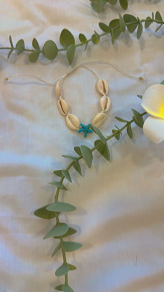 puka shell starfish bracelet